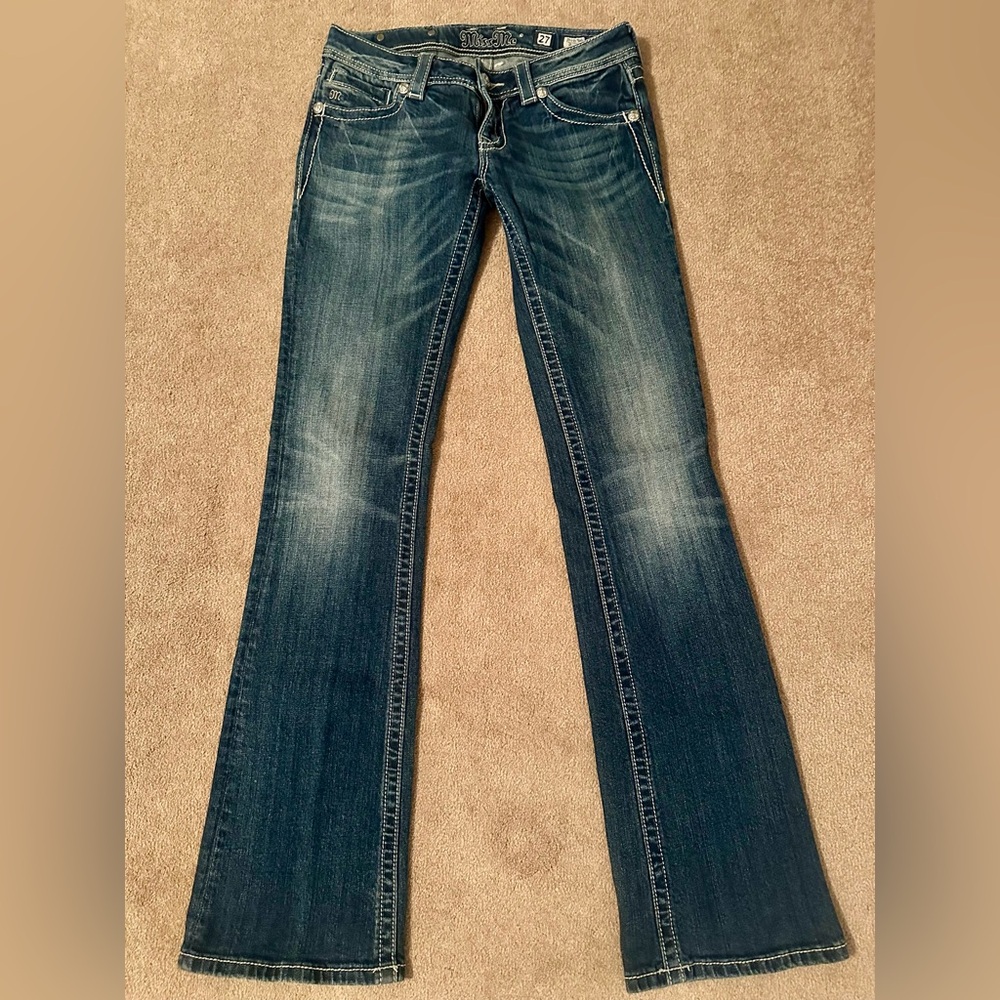 Miss Me Bootcut Classic Low-Rise Jeans